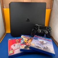 Playstation 4 slim 500GB con Giochi