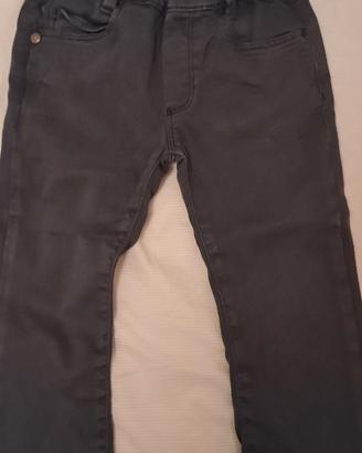 Pantalone bambino blu cotone