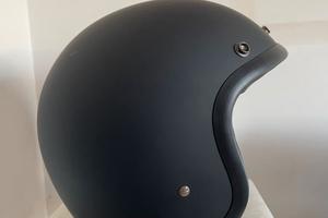 Casco Jet DMD Vintage Matt Black