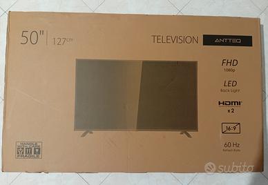TV ANTTEQ LED 50" NUOVO 