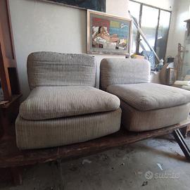 poltrone modernariato Bonacina design 