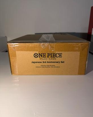 3rd anniversary japanese (english) one piece