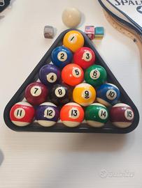 set palle biliardo 