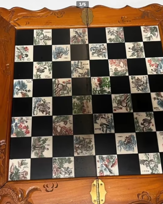 ARTIGIANATO GIAPPONESE Elegante scacchiera xiangqi