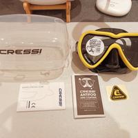 Maschera Cressi nuova per immersioni  apnea
