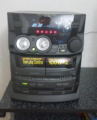 Stereo Hi-Fi Kenwood XD-502 con Casse