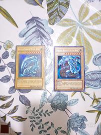 2 Draghi Bianchi occhi blu misprint 