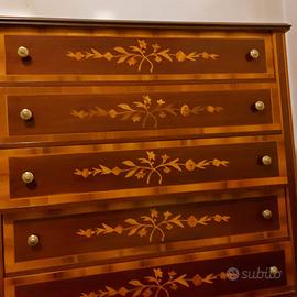 Cassettiera 5 cassetti