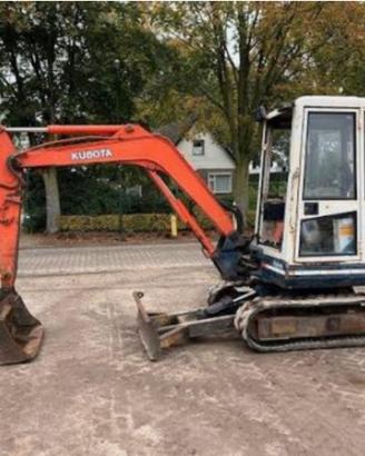 Miniescavatore kubota kx 71