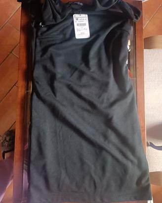 Tubino nero Zara nuovo con etichetta