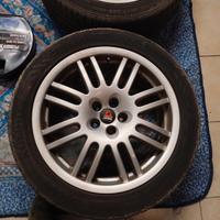 Cerchi e gomme da 17x7,5 et41 Fiat 500/Alfa Romeo 