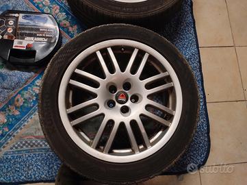Cerchi e gomme da 17x7,5 et41 Fiat 500/Alfa Romeo 