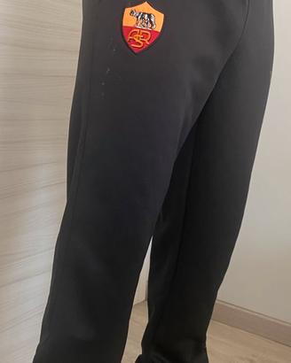 Pantalone tuta da calcio as roma vintage kappa