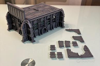 Warhammer 40k scenario edificio con varianti