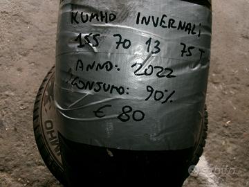 Gomme kumho invernali 155 70 13 75t