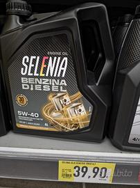 Selenia 5W40 - 2 taniche (8L totali)
