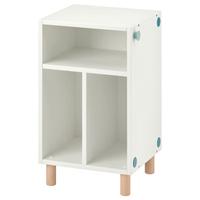 Comodino mobile IKEA Smussla pari al nuovo bianco