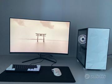 POSTAZIONE PC COMPLETA - GAMING E LAVORO