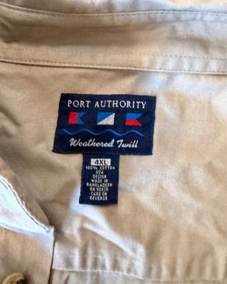 Camicia uomo Port Authority taglia 4XL beige