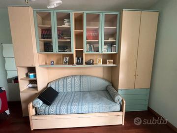 Cameretta completa con letto estraibile