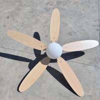 ventilatore da soffitto con luce