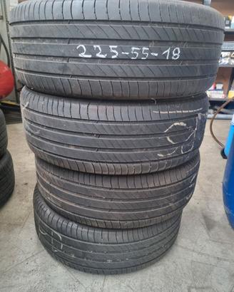 Gomme estive 225 55 18 usate