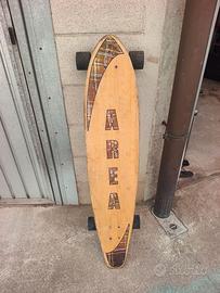longboard  Area con forma pintail