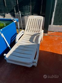 Lettino prendisole
