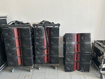 Impianto audio line array