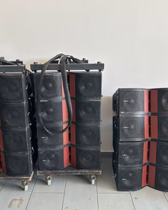 Impianto audio line array