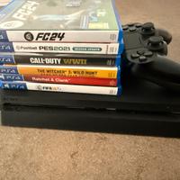 Ps4 1tb + 6 giochi