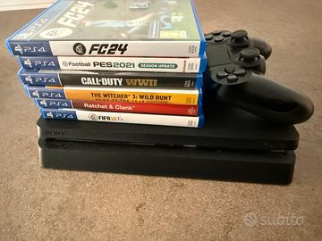 Ps4 1tb + 6 giochi