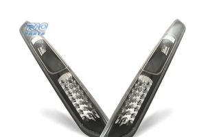 FANALI PER FORD FOCUS MK2 04-08 LED NERO