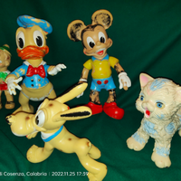 Ledraplastic Paperino Topolino Pluto Gatto etc