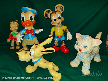 Ledraplastic Paperino Topolino Pluto Gatto etc