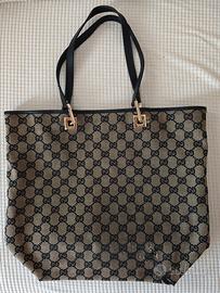 borsa Gucci tela con seriale