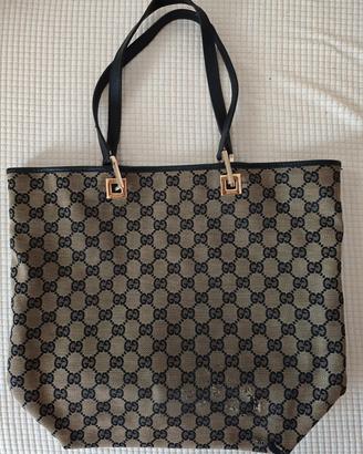 borsa Gucci tela con seriale
