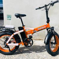 Fat bike 500w pieghevole batteria 48v/16a 770w