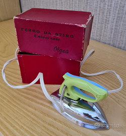 Ferro da stiro da viaggio vintage anni 70