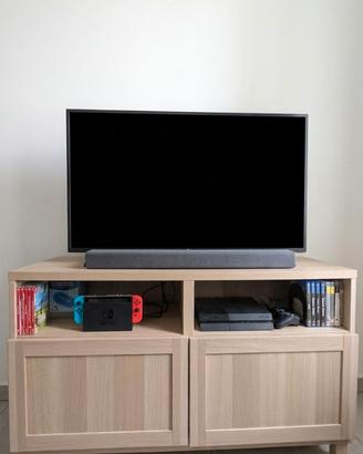 Mobile TV IKEA BESTÅ effetto rovere 2 ante – ottim