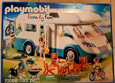 PLAYMOBIL Family Fun- Camper Famiglia in Vacanza