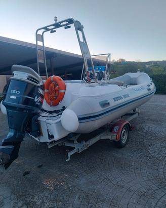 nuova jolly king 600 con motore e carrello