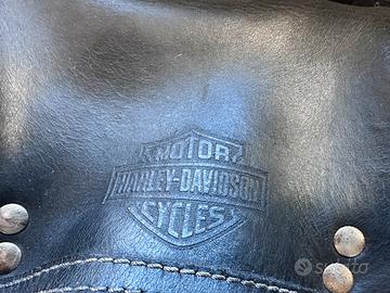 Borsa da moto in cuoio Harley Davidson