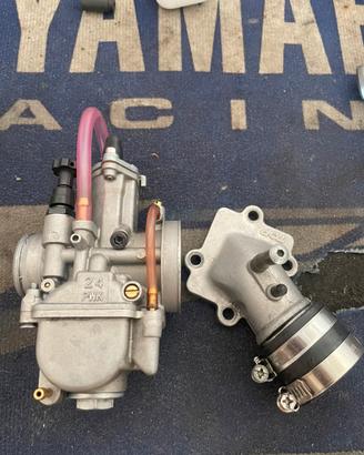 carburatore 24 pwk e collettore aspirazione