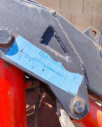 gru per camion piccola, anche per trattore.