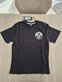 T-shirt North Sails Uomo Nera
