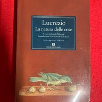 Lucrezio, La natura delle cose (Mondadori)
