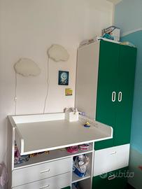Mobili cameretta Ikea fasciatoio + armadio