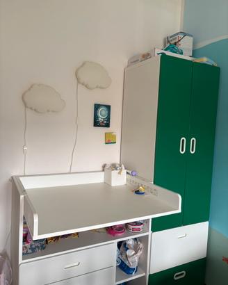 Mobili cameretta Ikea fasciatoio + armadio