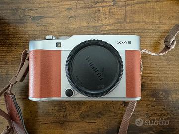 Fujifilm XA5 con obiettivi